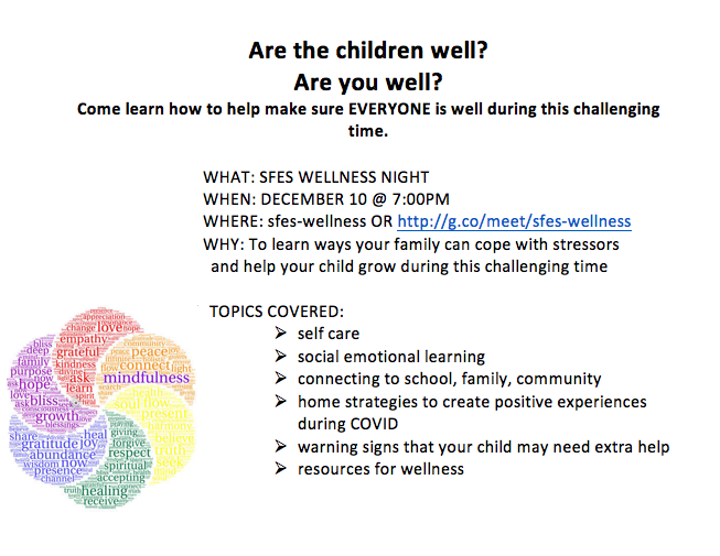 Wellness Night Stevens Forest Elementary School